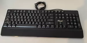Rosewill RKM-600 USB kabelgebundene schmale Desktop-Tastatur -- getestet - Bild 1 von 7