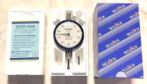 TECLOCK AGD 2 Dial Indicator 0.250" Range 0.001" Graduation 2-1/4" White Face - Picture 1 of 1