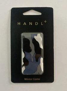 Poignée + plaque système bâton poignée téléphone support poignée hiver camouflage bleu - Photo 1 sur 3