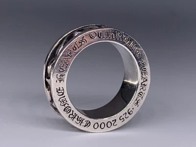 CHROME HEARTS 2000 Spinner Ring in Sterling Silver Size 10 - Image 1 of 4