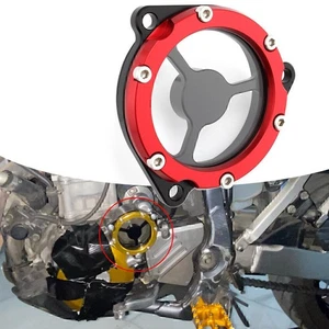 Kupplung Starter Gear Kurbelgehäuse Cover Rot für Suzuki DRZ400 S SM LTZ400 450 - Bild 1 von 9