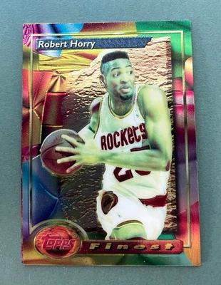 1993-94 Topps Finest Baloncesto Robert Horry #175 Houston Rockets Foto 1 de 2