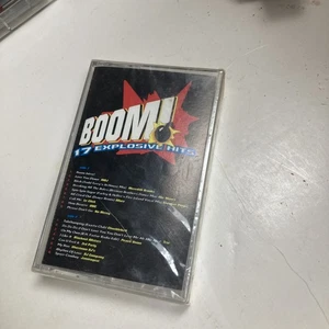 BOOM! 17 Explosive Hits Popular Artists Cassette 1998 NEW Sealed Sony PT 32907 - Picture 1 of 7