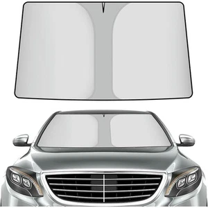 5 Piezas Parasol Plegable para Coche, 140x80cm Parasol Parabrisas Delantero para - Imagen 1 de 7