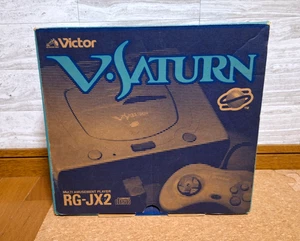 NUEVO Sega Saturn V Saturn Victor RG JX2 Japón *GRAN CAJA - CON BATERÍA PARA MONEDAS* - Imagen 1 de 4
