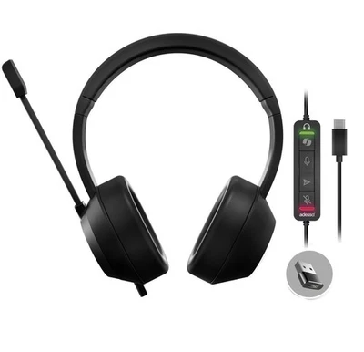 Adesso Xtream P7 Wired Stereo Headset with Copilot AI Shortcut 40mm Stereo... - Image 1 of 4