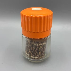Gemco Orange Pepper Mill Vintage - Foto 1 di 9