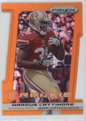 2013 Panini Prizm Orange Die-Cut /50 Marcus Lattimore #263 Rookie RC - Image 1 of 2