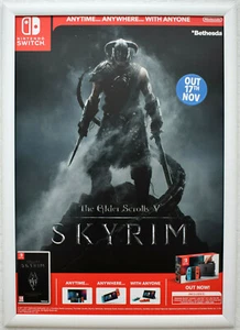 The Elder Scrolls V: Skyrim SELTENER Schalter 42 cm x 59 cm Werbeposter - Bild 1 von 1