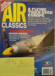 Air Classics, Vol 32 1996, Jan-Dec, full run, Great condition, Aviation history! - Picture 1 of 12