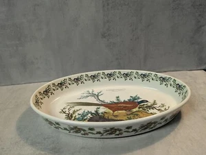 VTG Portmeirion Birds Of England 14.5” Oval Baking Dish: Christmas Pheasant. - Picture 1 of 8
