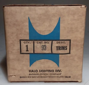 Vintage Halo Lighting McGraw-Edison Little Lights #93 Trims - Picture 1 of 3