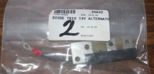 Diode Trio 14V Alternator Replacement Part No. 25622 - Picture 1 of 1
