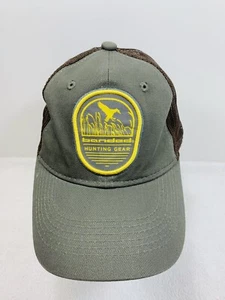 NEW BANDED GEAR CHINO TWILL MESH BACK TRUCKER CAP HAT OLIVE W/ LOGO ADJUSTABLE - Picture 1 of 5