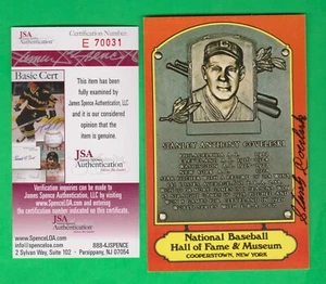 1979 Dexter Press Stanley COVELESKI  Signed Postcard JSA Auto #ed Cert - Picture 1 of 2