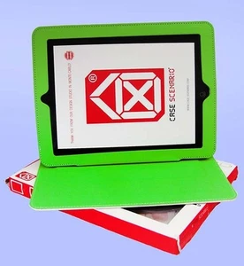 PANTONE Green Flash & White COLORBLOCK iPad 2 & 3 Stand Case Cover Msrp $80.00 - Picture 1 of 7