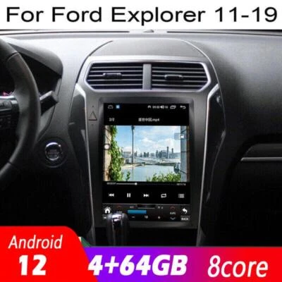 12.1" Touchscreen Radio Android Gps Navigation Carpaly For Ford Explorer 11~19 - Image 1 of 4