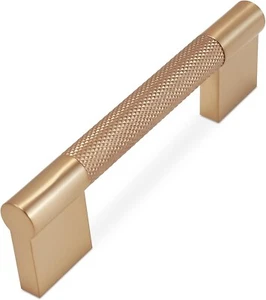 10 Pack 5 Inch Champagne Copper Kitchen Cabinet Handles Knurled Cabinet Pulls 6" - Picture 1 of 8