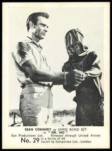 Somportex - 'James Bond 007 Film Scenes' (1964) - Sean Connery in "Dr. No" - Picture 1 of 2