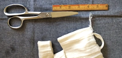 GINGHER Chromium Scissors Dress Maker Shears Sharp - Image 1 of 4