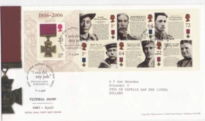 England GB FDC 2006 / sheet 2440-2445 - Victoria Cross - Picture 1 of 1