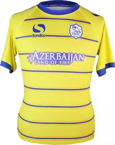 NEU MIT ETIKETT 2014 2015 SHEFFIELD MITTWOCH AUSWÄRTS SONDICO FUSSBALLTRIKOT KINDER 13-14 JAHRE - Bild 1 von 2