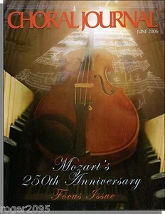 Choral Journal - 2006, June - Mozart's 250th Anniversary! - Imagen 1 de 2
