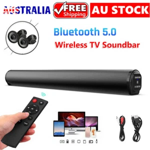 Sound Bar Home Theater Soundbar 40W Bluetooth Subwoofer Home TV Theater Speaker - Picture 1 of 12
