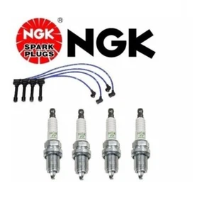 For Honda CRV Integra NGK Japan Blue Spark Plug Wire Set w/ Plugs - Picture 1 of 1