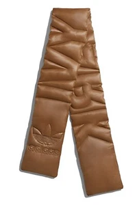 NWT Adidas Ivy Park Beyoncé Logo Stitching Padded Brown Scarf HB7887 - Picture 1 of 4