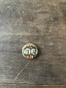 vintage McKINLEY ROOSEVELT Presidential election JUGATE pinback BUTTON LOT#2 - Picture 1 of 3