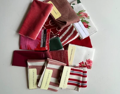 Lot of FABRIC REMNANTS Various Sizes - Image 1 of 4