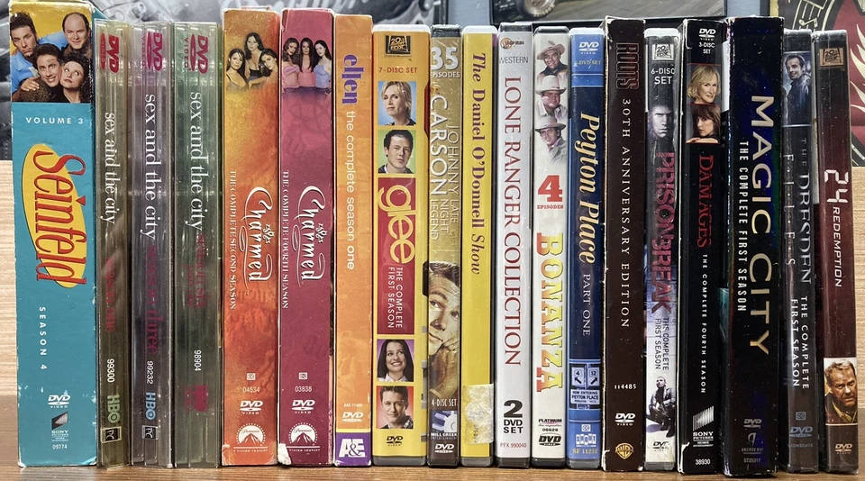 Assorted TV Box Set Lot - 19 New and Used Seasons Foto 1 de 1