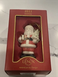 821207 LENOX 2011 "SANTA'S VISIT" ORNAMENT - ANNUAL - Bild 1 von 5