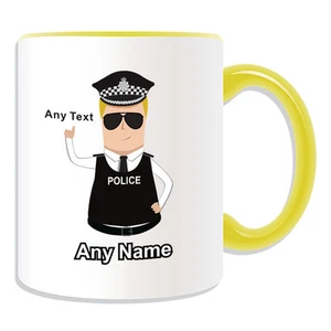 Personalisierte Geschenk Assistent Chief Constable Tasse Spardose Tasse gelbe Haare Taxi - Bild 1 von 21