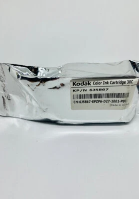Genuine Kodak 30C Color Ink Cartridge Open Box  - Image 1 of 2