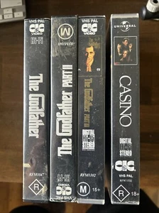 Godfather Box set VHS - Picture 1 of 5