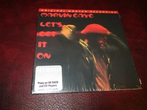 MARVIN GAYE LET'S GET IT ON MFSL SACD VERIFIED STICKER & 08 NUMBERED 1ST EDITION - Picture 1 of 1