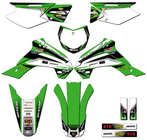 2015-2017 KAWASAKI KLX 140G GRAPHICS KIT DECALS 2016 KLX140G 140 G DECO DECOR - Picture 1 of 4