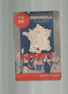 CARTE DEPARTEMENTALE N°81 TARN - Picture 1 of 2