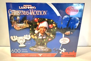 National Lampoons Christmas Vacation 2-Sided Puzzle, 600-Pieces  NIP - Picture 1 of 2
