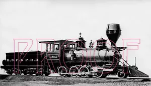 Denver, South Park & Pacific (DSP&P) Engine 63 - 8x10 Photo - Picture 1 of 1