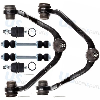 For 1998 1999-2001 2002 Ford Expedition F-150 6x Front Control Arm Kit+Sway Bar - Image 1 of 4
