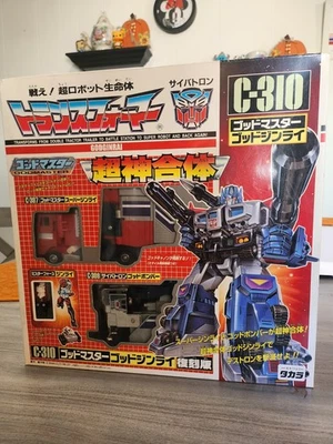 Takara Transformers C-310 Godmaster Godginrai Master Force Jinrai OPEN BOX READ - Image 1 of 4