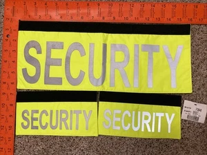 Security Reflective Jacket Panels - Picture 1 of 3