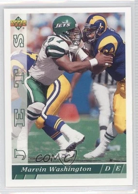 1993 Upper Deck Marvin Washington #154 - Image 1 of 2