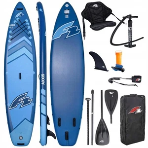 BOARD SUP F2 AXXIS 12'2" NAVY BLUE COMBO - MIT 2IN1 PADDEL UND SITZ - Bild 1 von 15