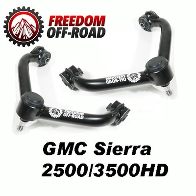 11-19 GMC Sierra 2500HD 3500HD Upper Control Arm Kit 1-3" Lift Freedom Off-Road Foto 1 de 4