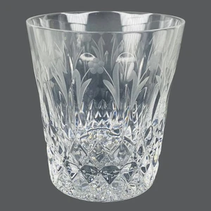 QUEEN Miller Rogaska geschliffenes Kristall Double altmodisches LowBall Glas 4" TOP - Bild 1 von 4
