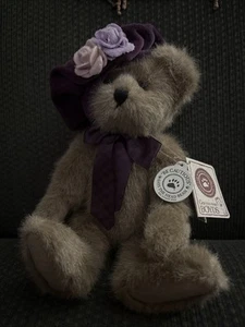 BOYDS BEARS Plush Stuffed MARLA DUBEARY Velvet Beret TJ Best Dressed - Picture 1 of 6